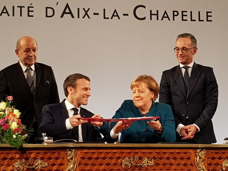 Traité d'Aix-la-Chapelle : 14 projets et des critiques