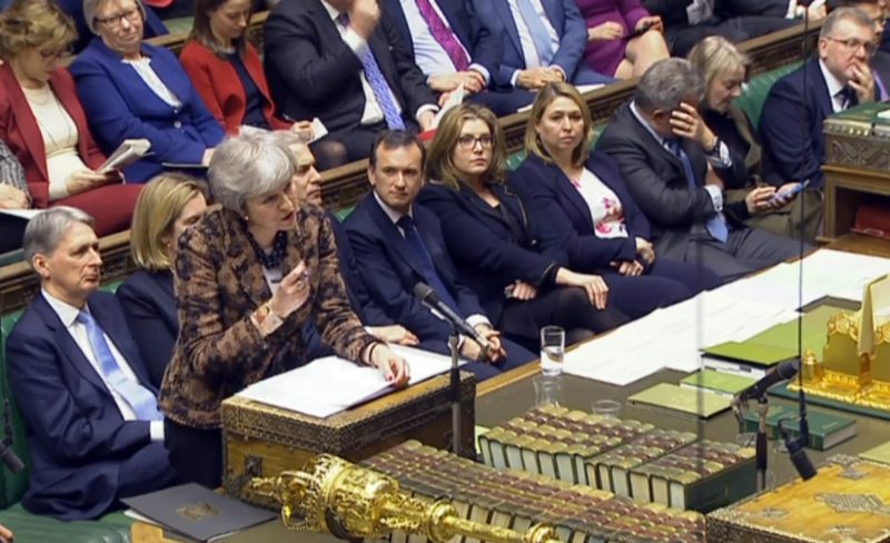 May décale l’accord du Brexit au mois de mars