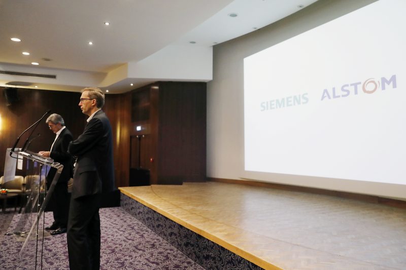 La fusion Alstom Siemens serait « proche du déraillement »