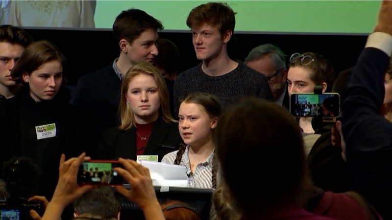 Greta Thunberg : «Nous ne faisons que répéter ce que la science dit»