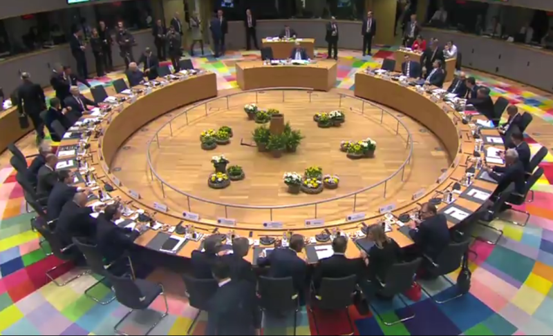 Les coulisses du Conseil européen en images