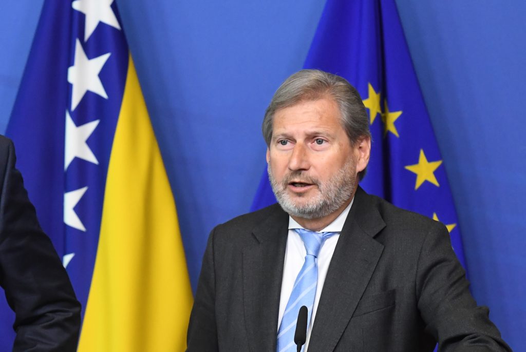 Milorad Dodik, Johannes Hahn