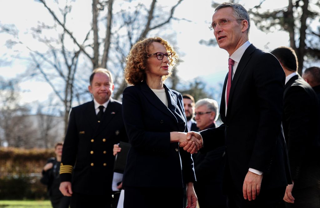 NATO Secretary General Jens Stoltenberg visits FYRO Macedonia