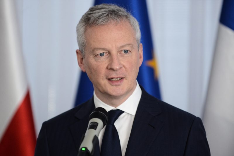Le Maire appelle Washington et Pékin a éviter des mesures menaçant la croissance mondiale
