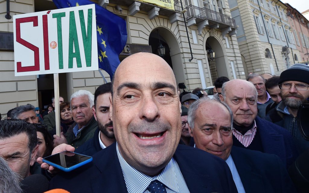 New Democratic Party leader Zingaretti meets Piedmont governor