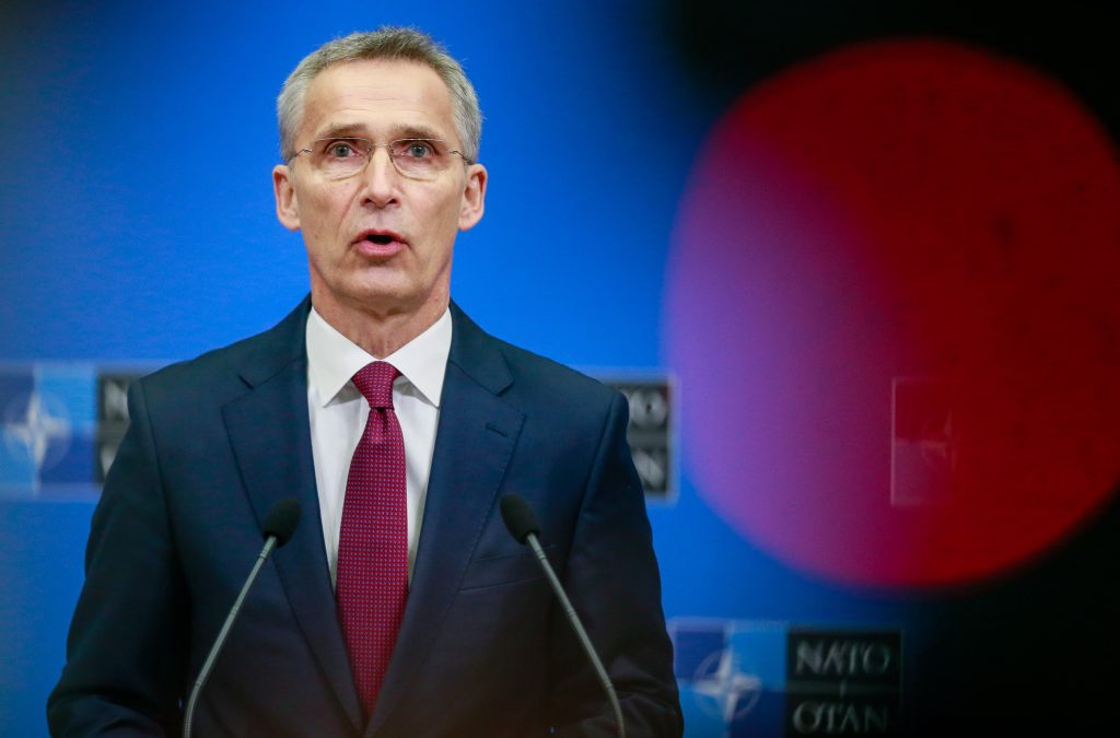 Annual Report 2018 press conference by Jens Stoltenberg