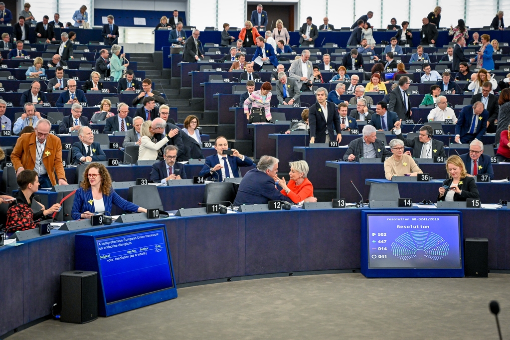 Nouvel appel du Parlement européen sur les perturbateurs endocriniens