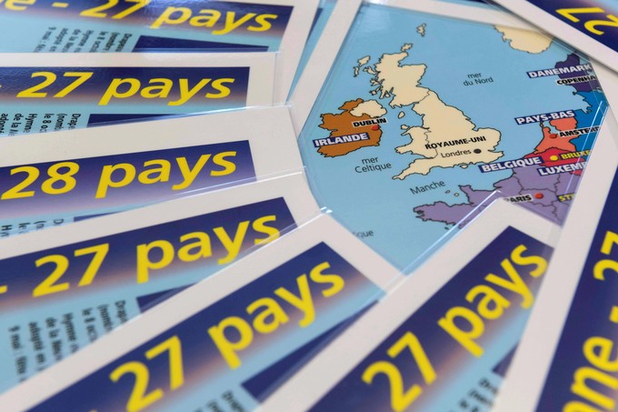 Le Brexit, un cauchemar pour les éditeurs de cartes et de manuels scolaires