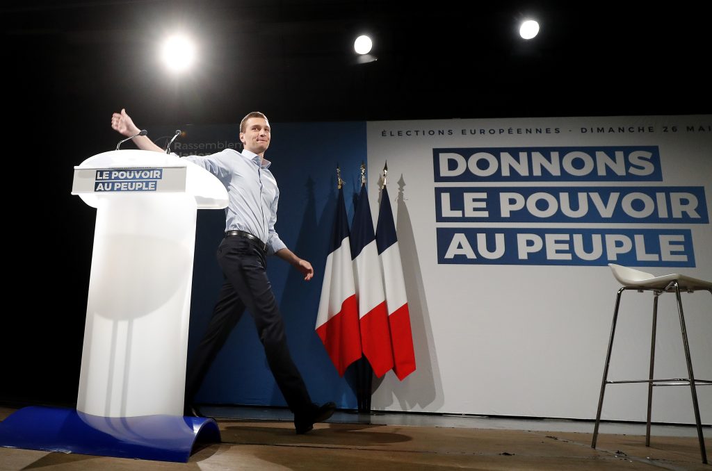 Jordan Bardella, tête de liste du RN aux élections européennes