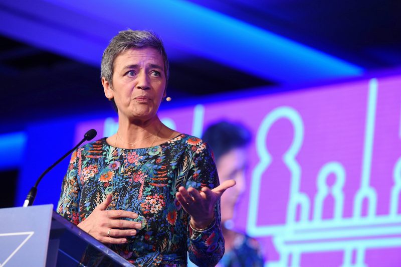 Vestager en campagne à Paris en terrain miné