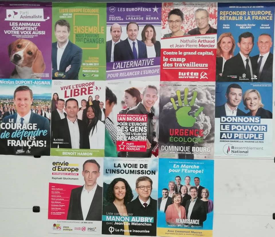 33 listes vont participer au scrutin du 26 mai en France, un record.