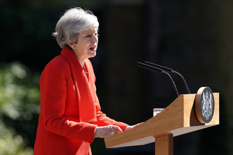 Theresa May annonce sa démission pour le 7 juin