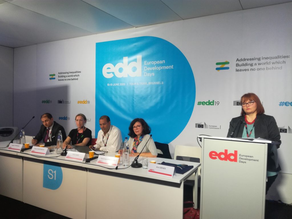 La conférence «  Servir le développement et combattre les inégalités grâce à des statistiques de qualité » organisée par Expertise France s’est déroulée le 18 juin à Bruxelles lors des Journées européennes du développement.