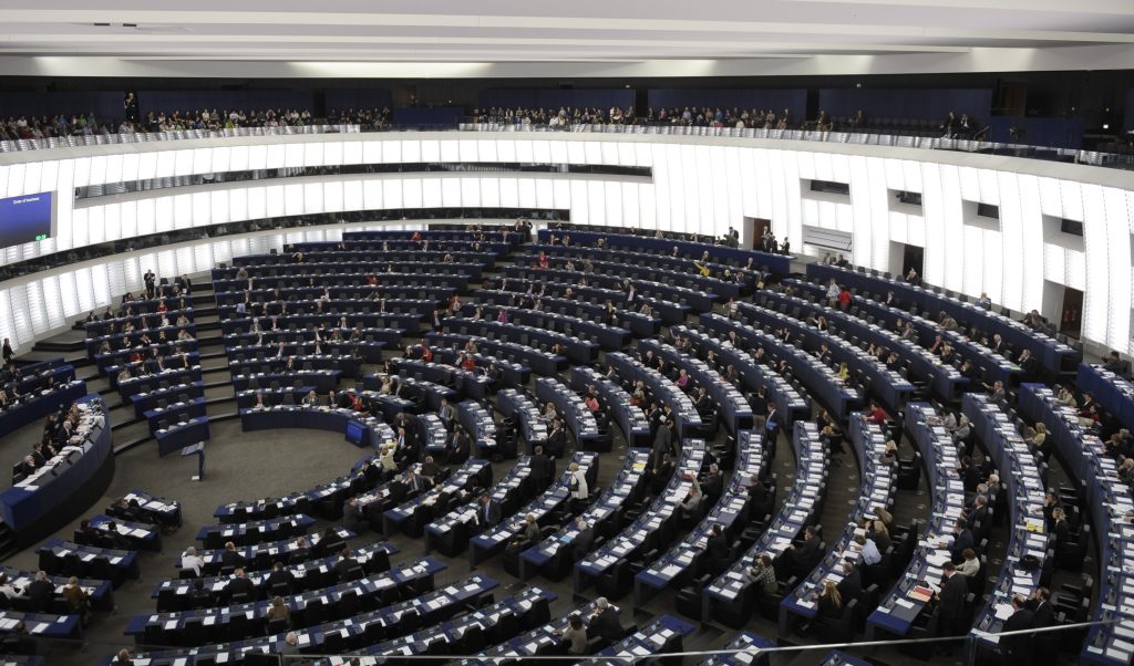 Plenary session at the European Parliament