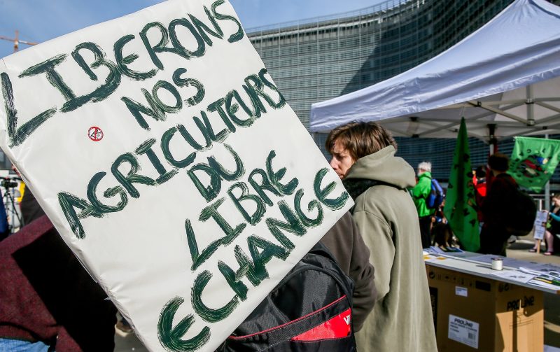 Les agriculteurs européens révoltés par l’accord UE-Mercosur