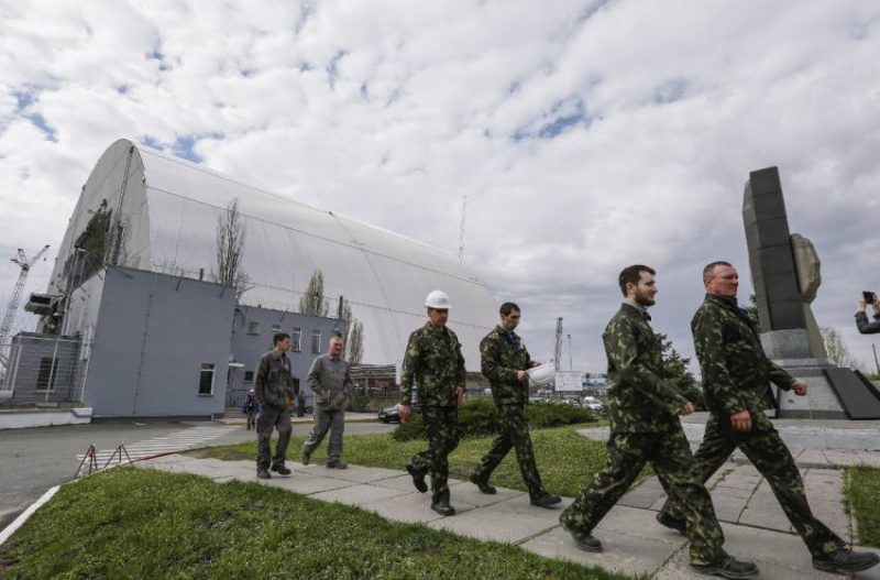 Un nouveau sarcophage cofinancé par l’UE pour Tchernobyl