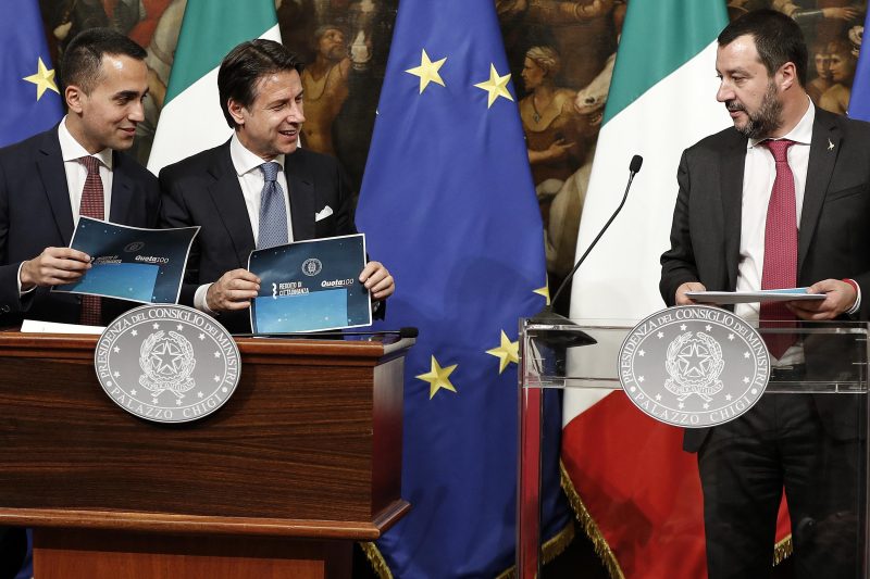 La crise politique s’envenime en Italie