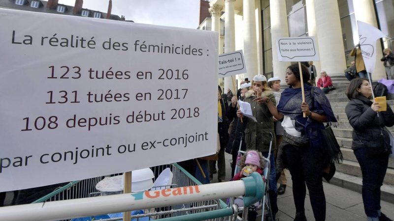 Avec 123 féminicides en 2017, la France n’est pas le pays le plus mal classé d’Europe