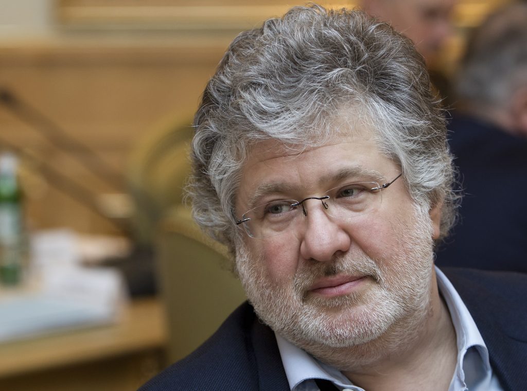 Dinpropetrovsk governor Igor Kolomoisky resignation in Ukraine.