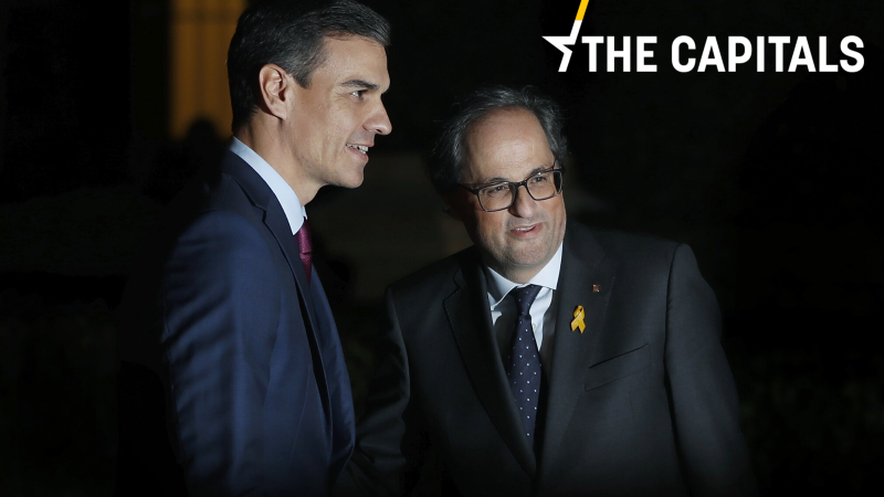 Catalogne: passe d'armes entre Pedro Sánchez et Quim Torra