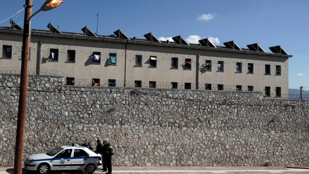 La prison de Korydallos, la plus importante de Grèce EPA/YANNIS KOLESIDIS