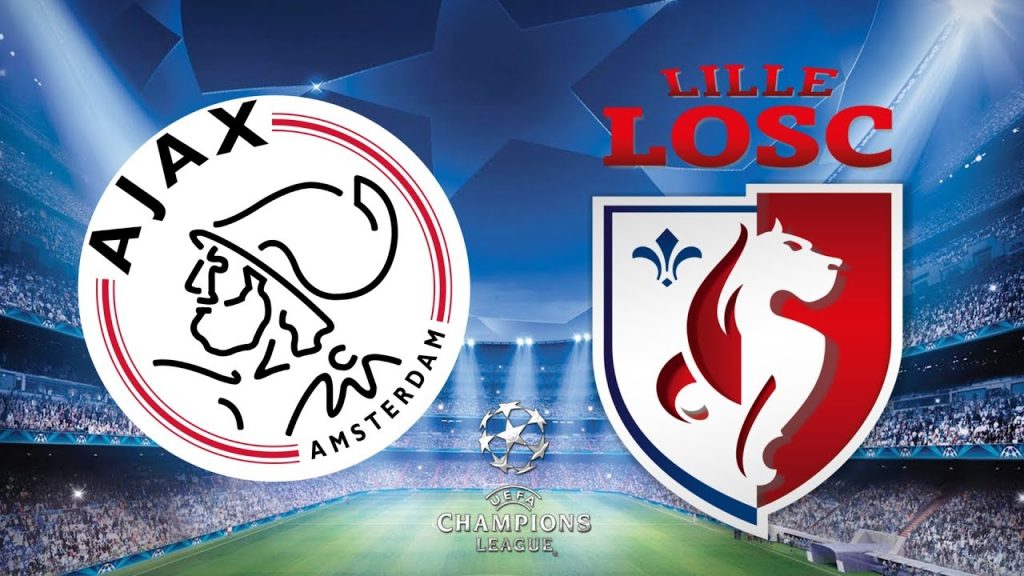 L&rsquo;annonce du match Ajax contre Lille