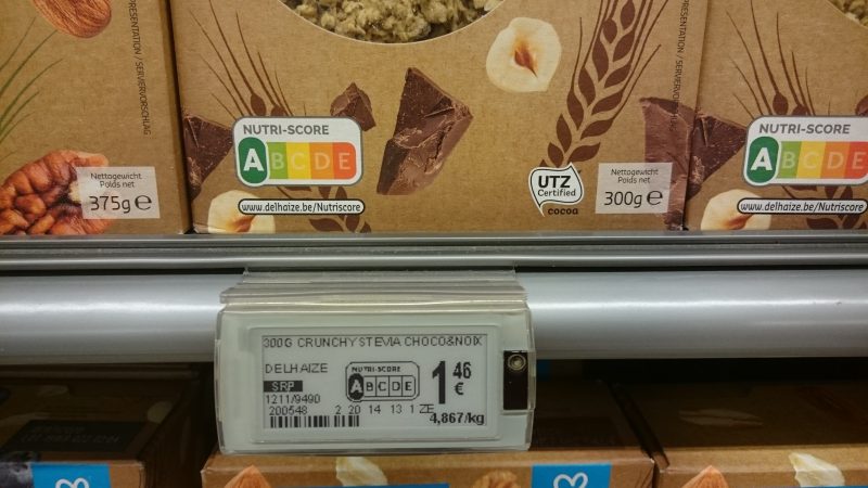 Des eurodéputés veulent étendre le Nutri-score à tous les pays européens