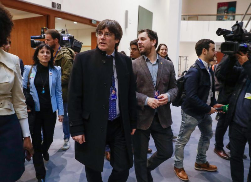 L'eurodéputé Puigdemont restera -t-il en Belgique ?