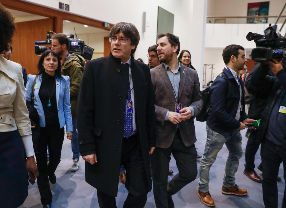 Carles Puigdemont EPA-EFE/STEPHANIE LECOCQ