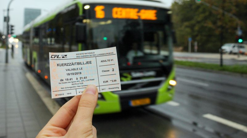 Le Luxembourg met en place les transports publics gratuits