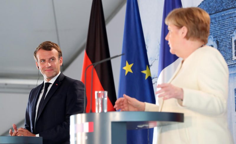 Merkel et Macron font preuve d'unité en vue d'un sommet européen crucial