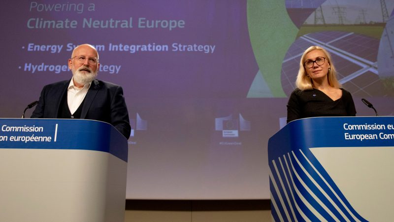 Bruxelles présente sa feuille de route sur l’hydrogène