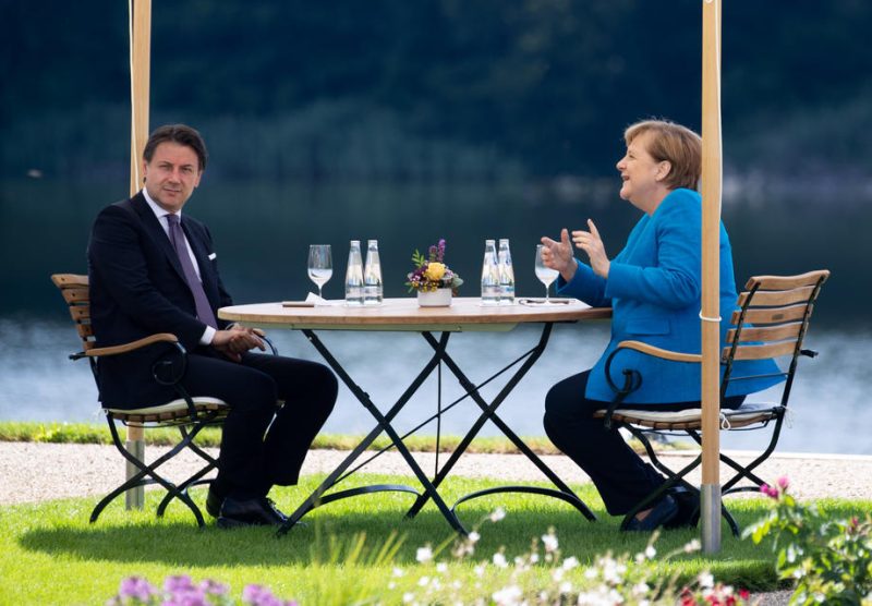 À Berlin, Conte rappelle que le temps presse pour l’adoption des mesures d’aide de l’UE