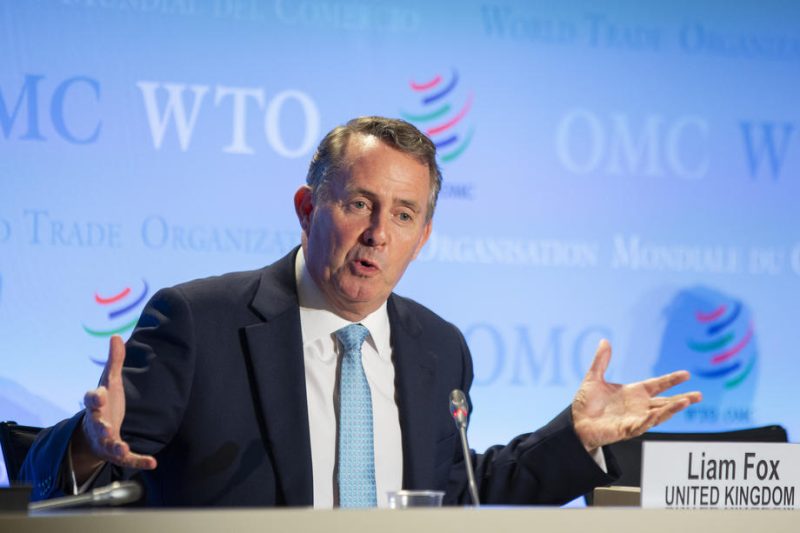 Le candidat britannique à la présidence de l'OMC minimise la querelle autour du Brexit