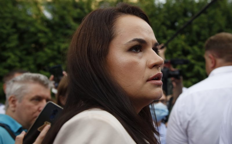 Svetlana Tikhanovskaïa, principale opposante biélorusse, a fui en Lituanie