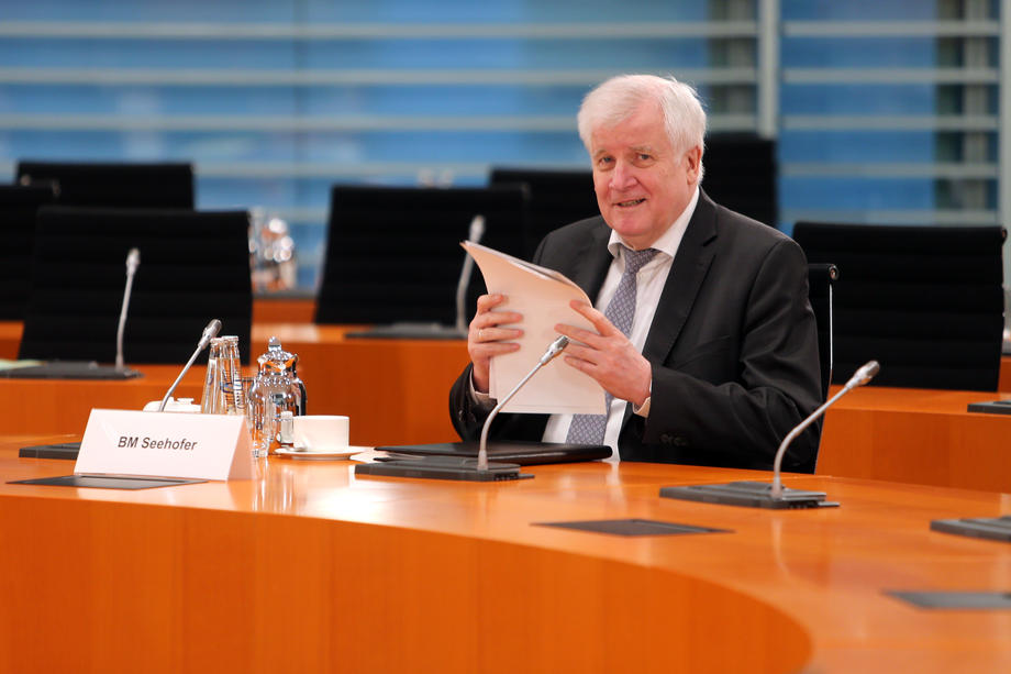 German Cabinet meeting in Berlin