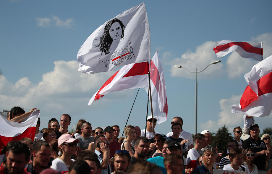 Belarus opposition continue nationwide strike