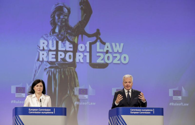 Bruxelles livre une radiographie contrastée de l'État de droit en Europe