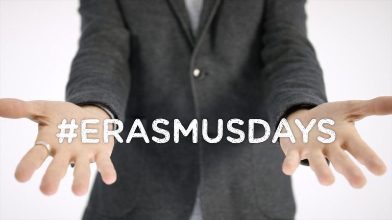 #ErasmusDays : faites du bruit sur les réseaux sociaux !