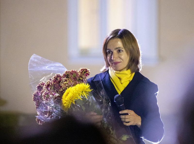 La Moldave Maia Sandu fait grincer Moscou