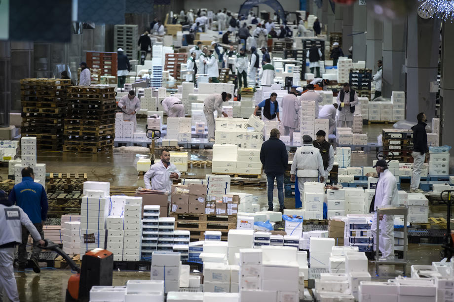 Rungis International wholesale market