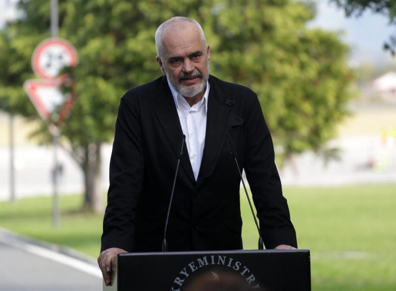 Paris envoie une note de protestation au Premier ministre albanais