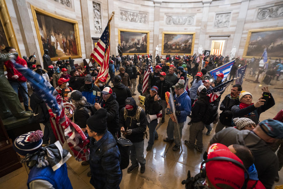 Protestors enter US Capitol