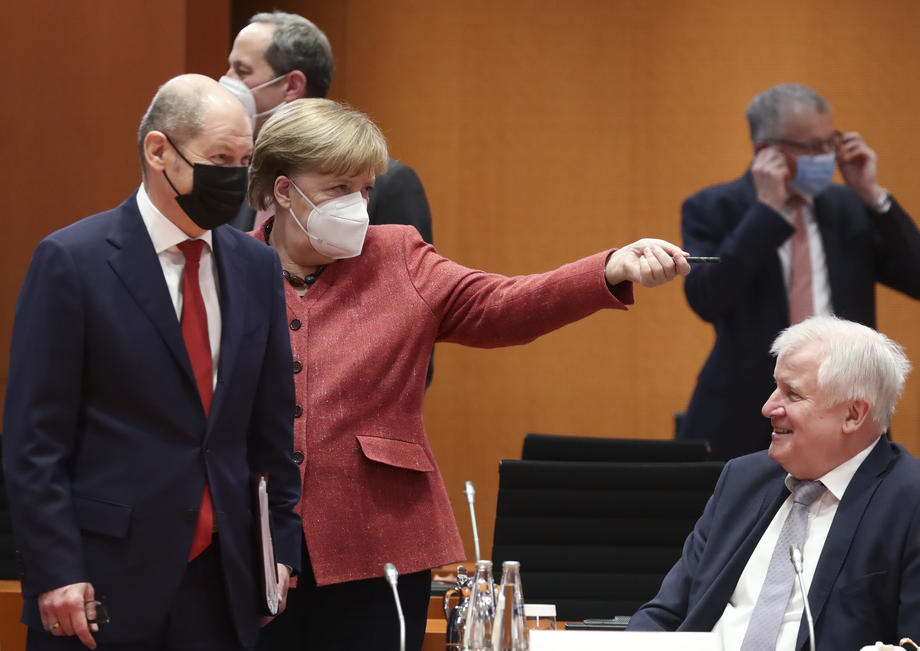 Cabinet meeting at the Chancellery in Berlin