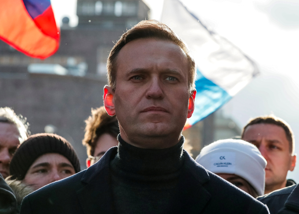 Alexei,Navalny,,Russian,Opposition,Leader,In,A,Rally,In,Moscow,