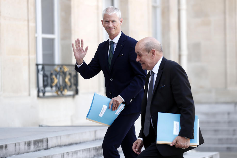 Minister Council at Elysee Palace