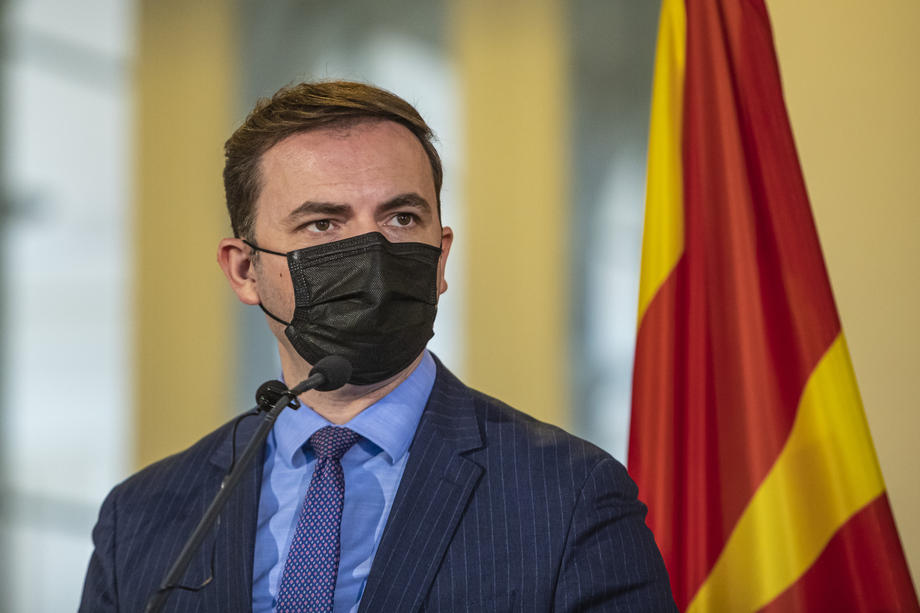 North Macedonia Foreign Minister Bujar Osmani visits Prague