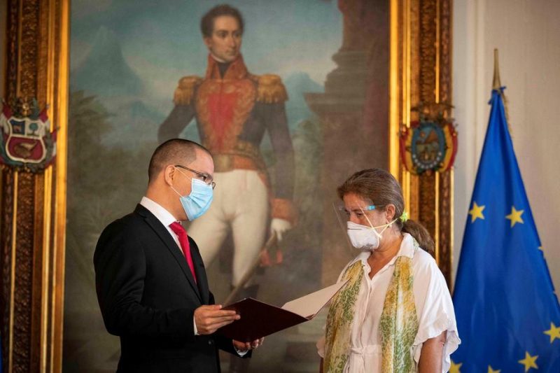 L'ambassadrice du Venezuela auprès de l'UE déclarée "persona non grata"