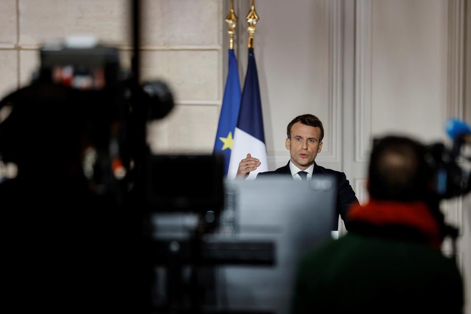 Emmanuel Macron 25 février 2021