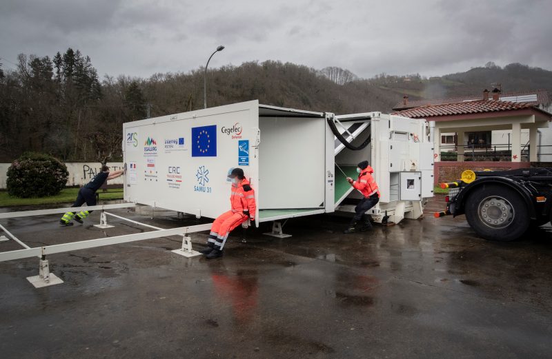 L’UMPEO, une unité sanitaire mobile unique en Europe